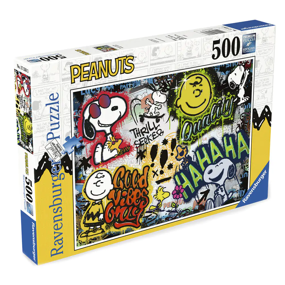 Snoopy Graffiti puzzle 500db-os termékfotó