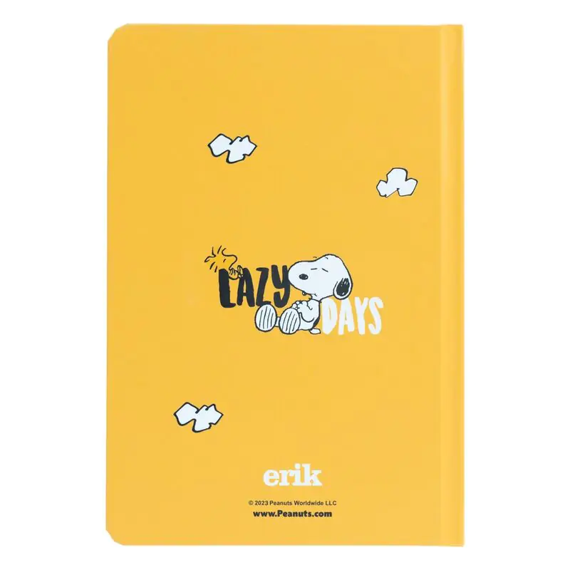 Snoopy Lazy Days A5 jegyzetfüzet termékfotó