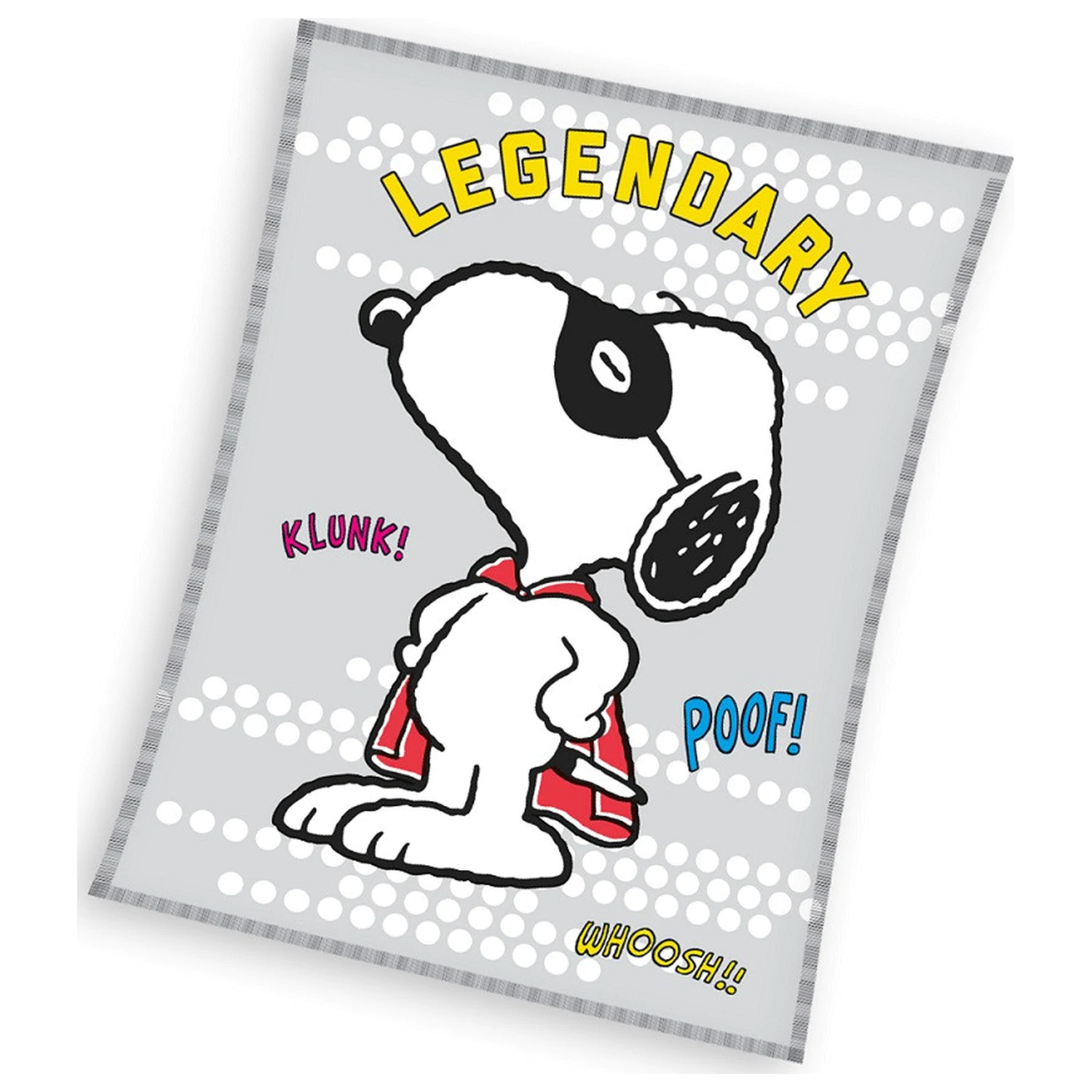 Snoopy Legendary polár takaró  termékfotó