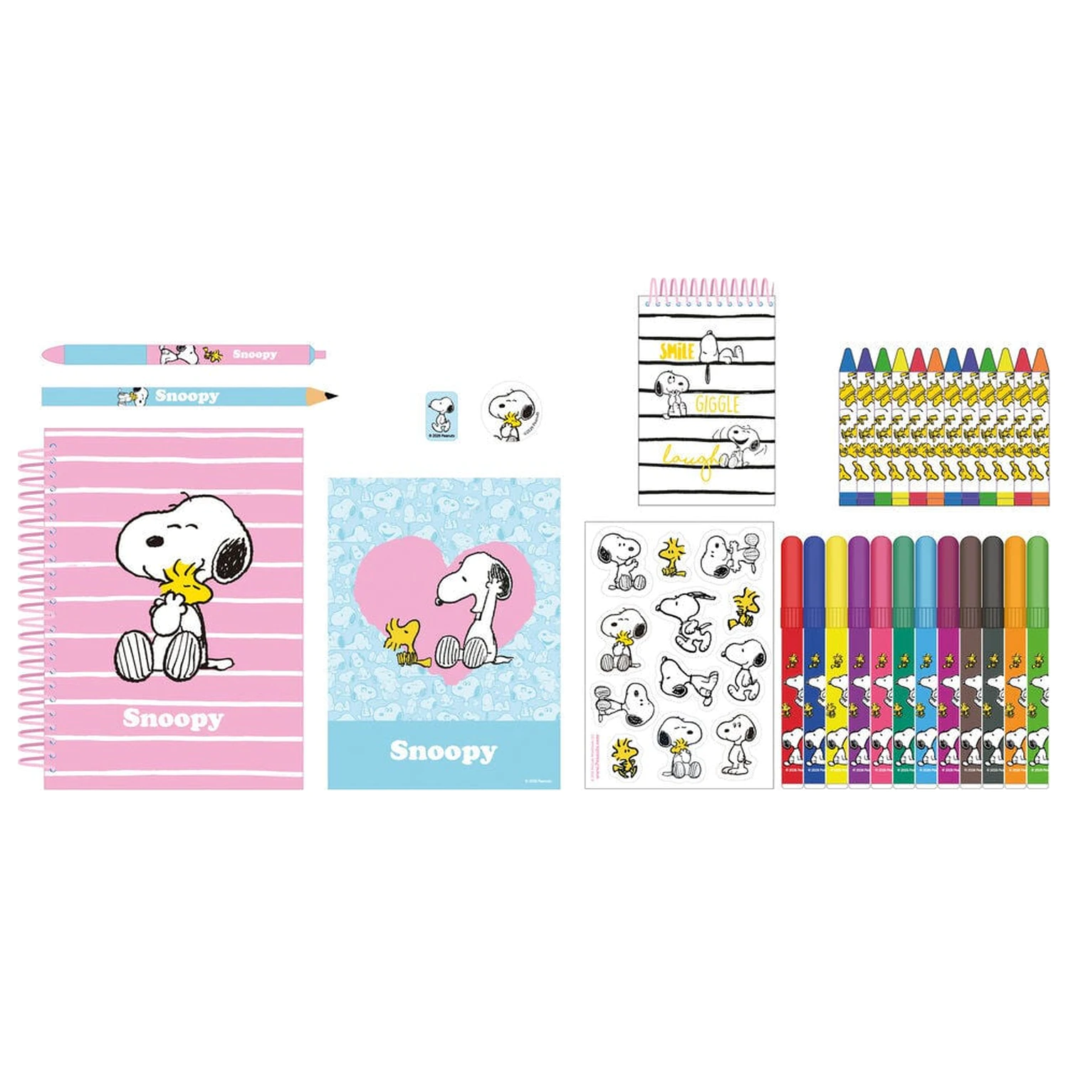 Snoopy Peanuts színező csomag 43db-os termékfotó