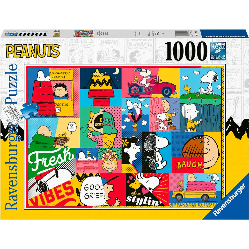 Snoopy puzzle 1000db-os termékfotó