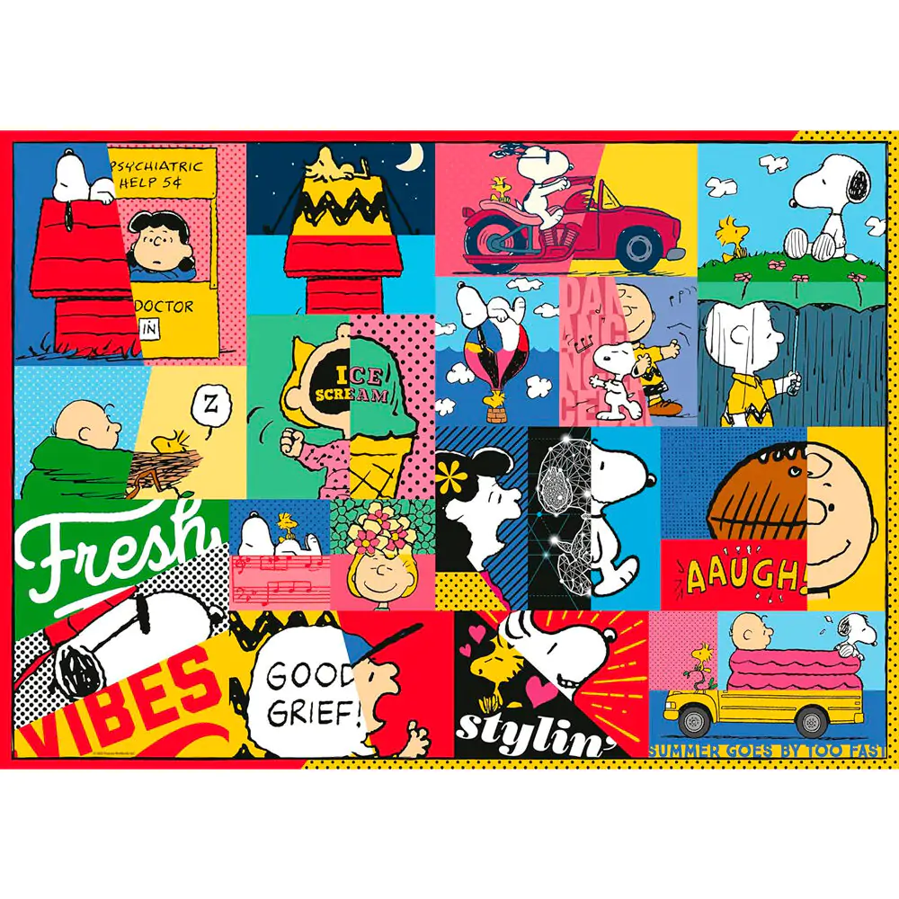 Snoopy puzzle 1000db-os termékfotó