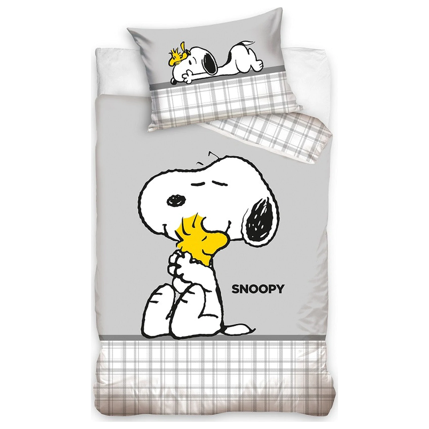 Snoopy & Woodstock gyerek, ovis ágyneműhuzat termékfotó