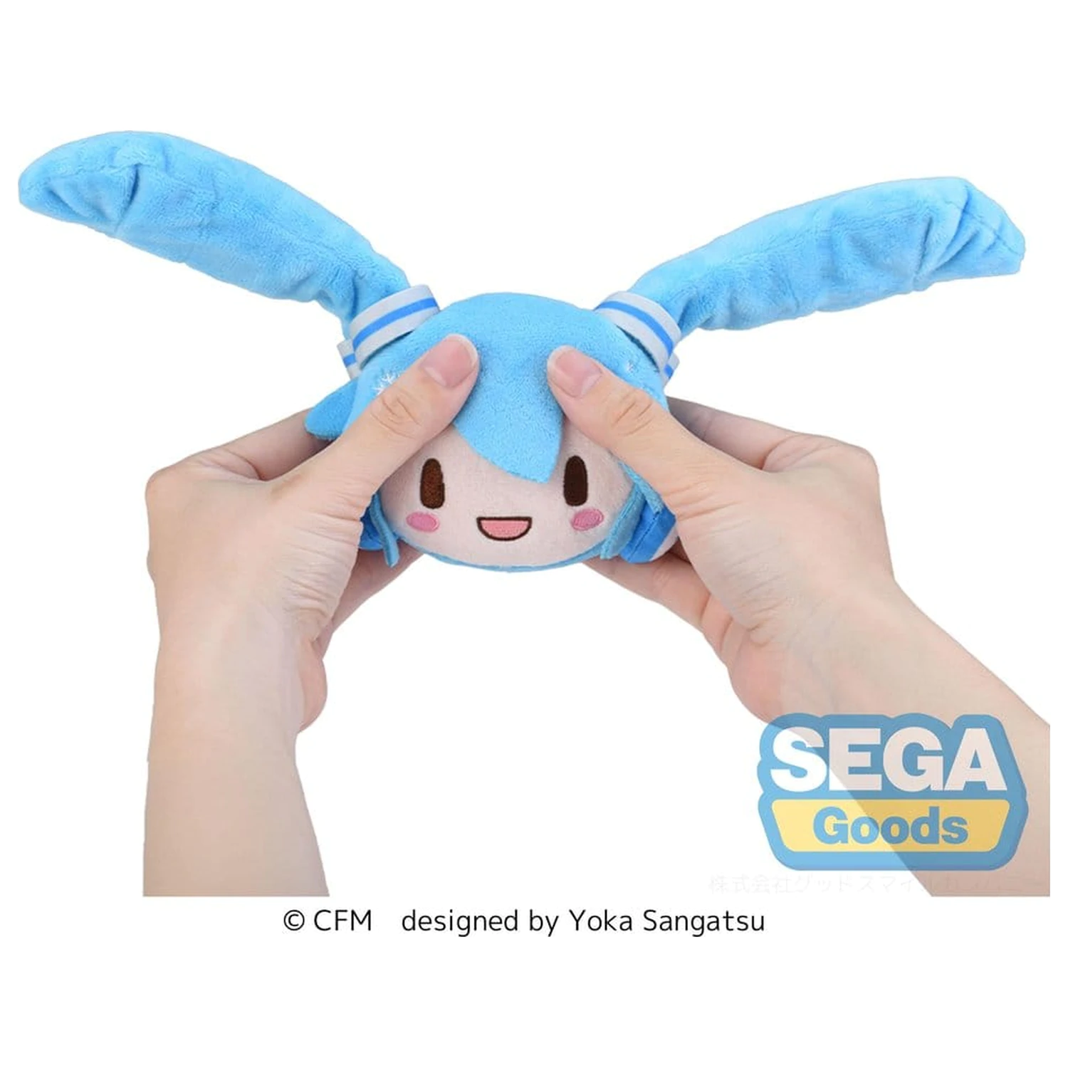 Snow Miku Fuwa Petit plüss figura Face Mascot termékfotó