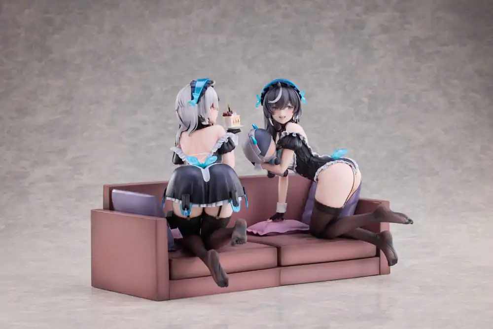 Snowbreak Containment Zone 1/6 Cherno &amp; Meursault Apprentice Maid Ver. 2 db-os PVC szobor figura csomag Deluxe Edition 19 cm termékfotó
