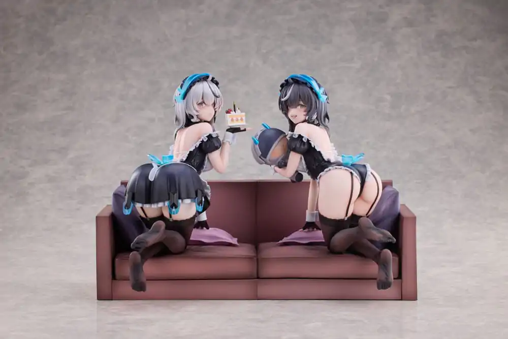 Snowbreak Containment Zone 1/6 Cherno &amp; Meursault Apprentice Maid Ver. 2 db-os PVC szobor figura csomag Deluxe Edition 19 cm termékfotó