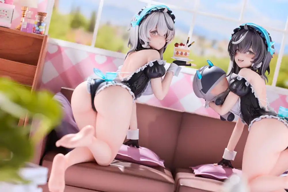 Snowbreak Containment Zone 1/6 Cherno &amp; Meursault Apprentice Maid Ver. 2 db-os PVC szobor figura csomag Deluxe Edition 19 cm termékfotó