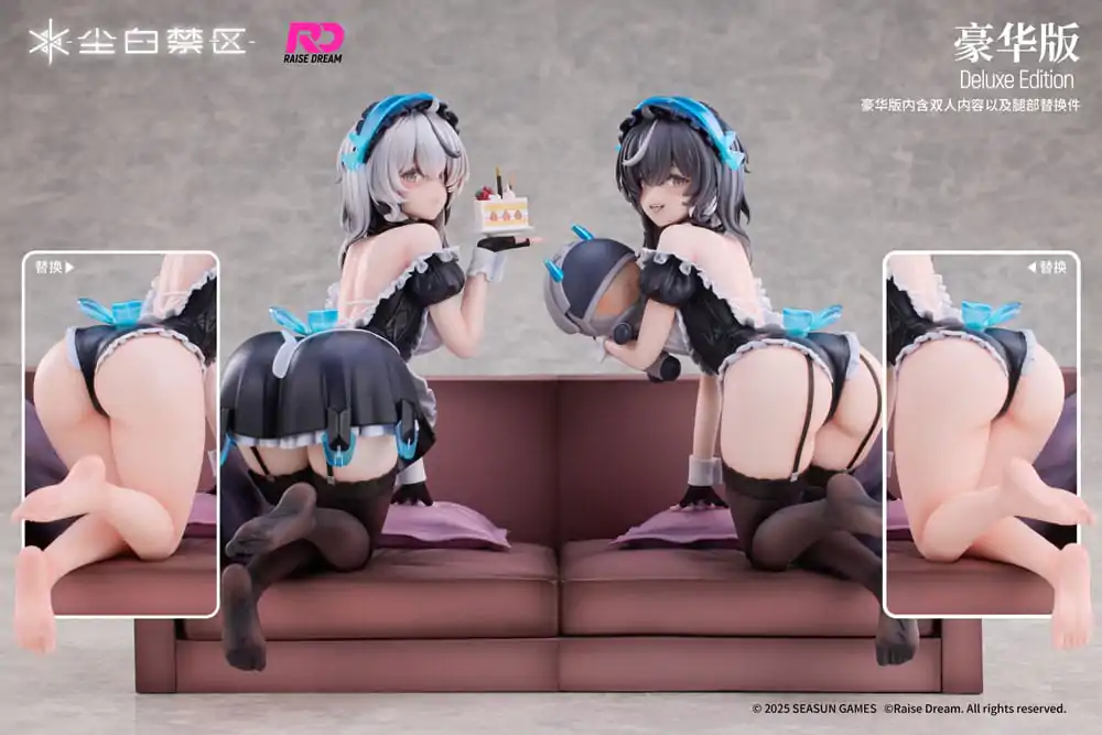 Snowbreak Containment Zone 1/6 Cherno &amp; Meursault Apprentice Maid Ver. 2 db-os PVC szobor figura csomag Deluxe Edition 19 cm termékfotó