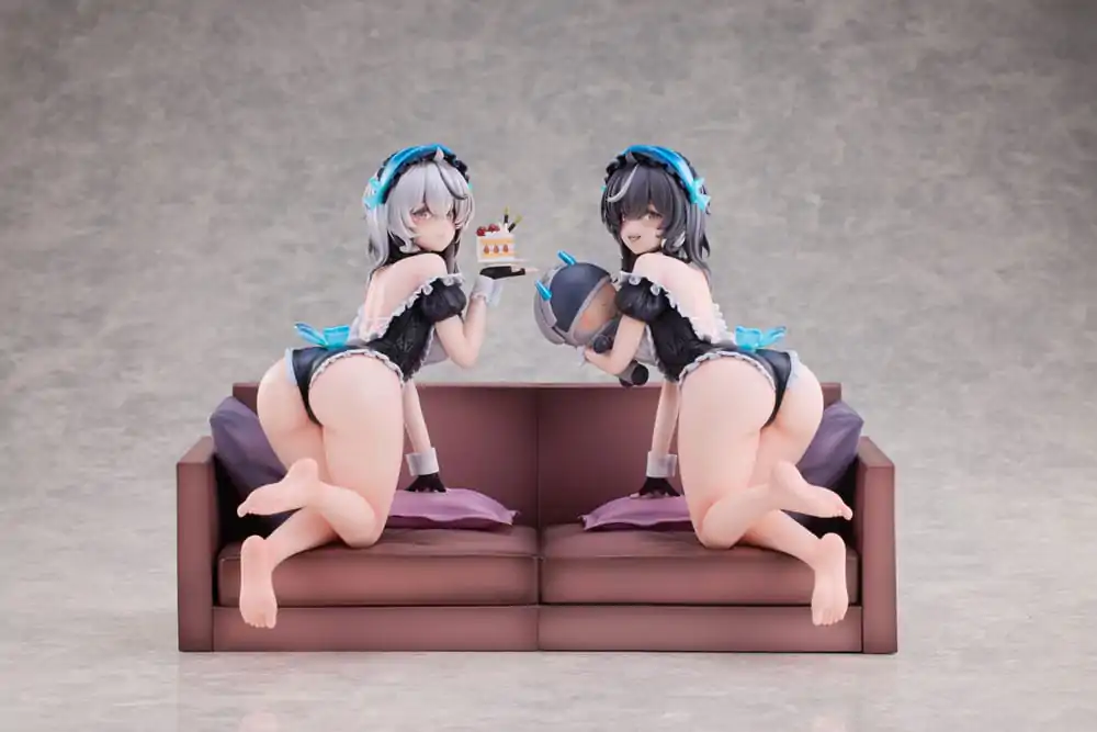 Snowbreak Containment Zone 1/6 Cherno &amp; Meursault Apprentice Maid Ver. 2 db-os PVC szobor figura csomag Deluxe Edition 19 cm termékfotó