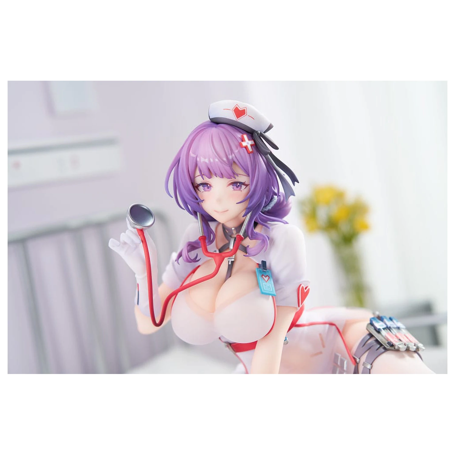 Snowbreak: Containment Zone PVC szobor figura 1/7 Enya Whisper Cure Nurse Costume Ver. 14 cm  termékfotó