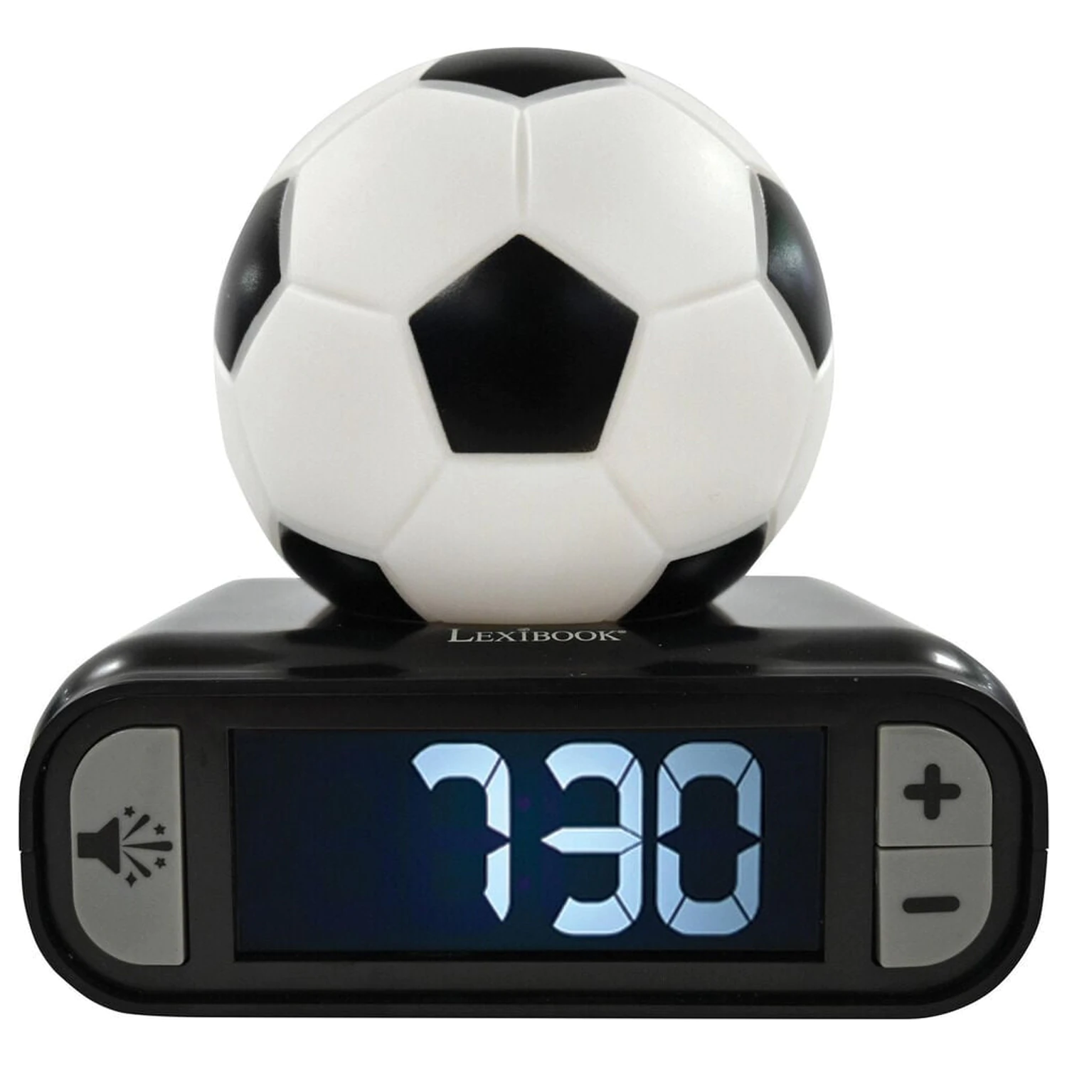 Soccer 3D éjszakai lámpa és digitális ébresztőóra  termékfotó