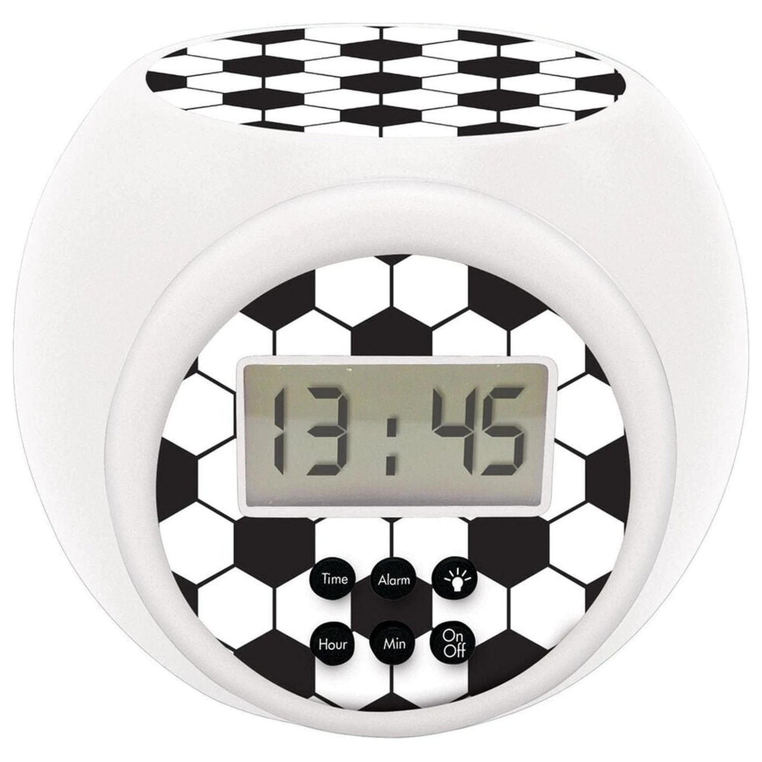 Soccer projectoros ébresztőóra termékfotó