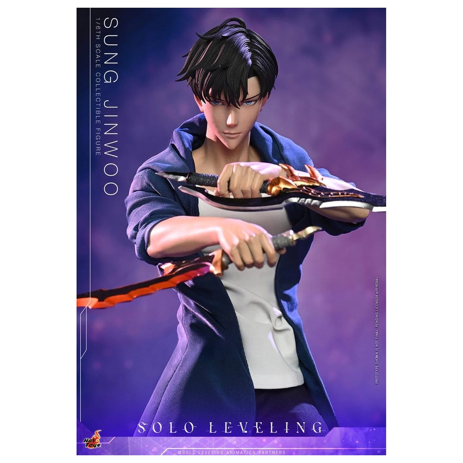 Solo Leveling 1/6 Sung Jinwoo akciófigura 32 cm termékfotó