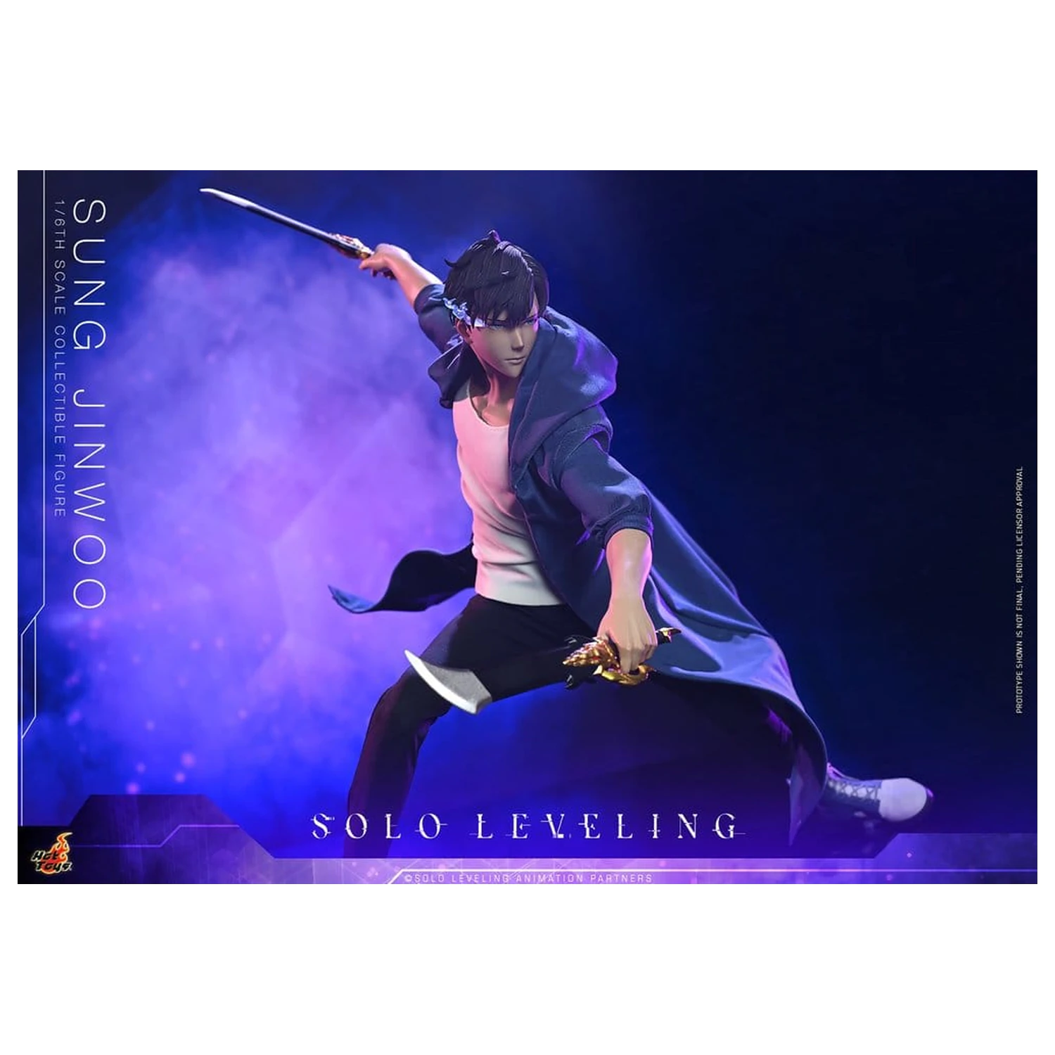 Solo Leveling 1/6 Sung Jinwoo akciófigura 32 cm termékfotó