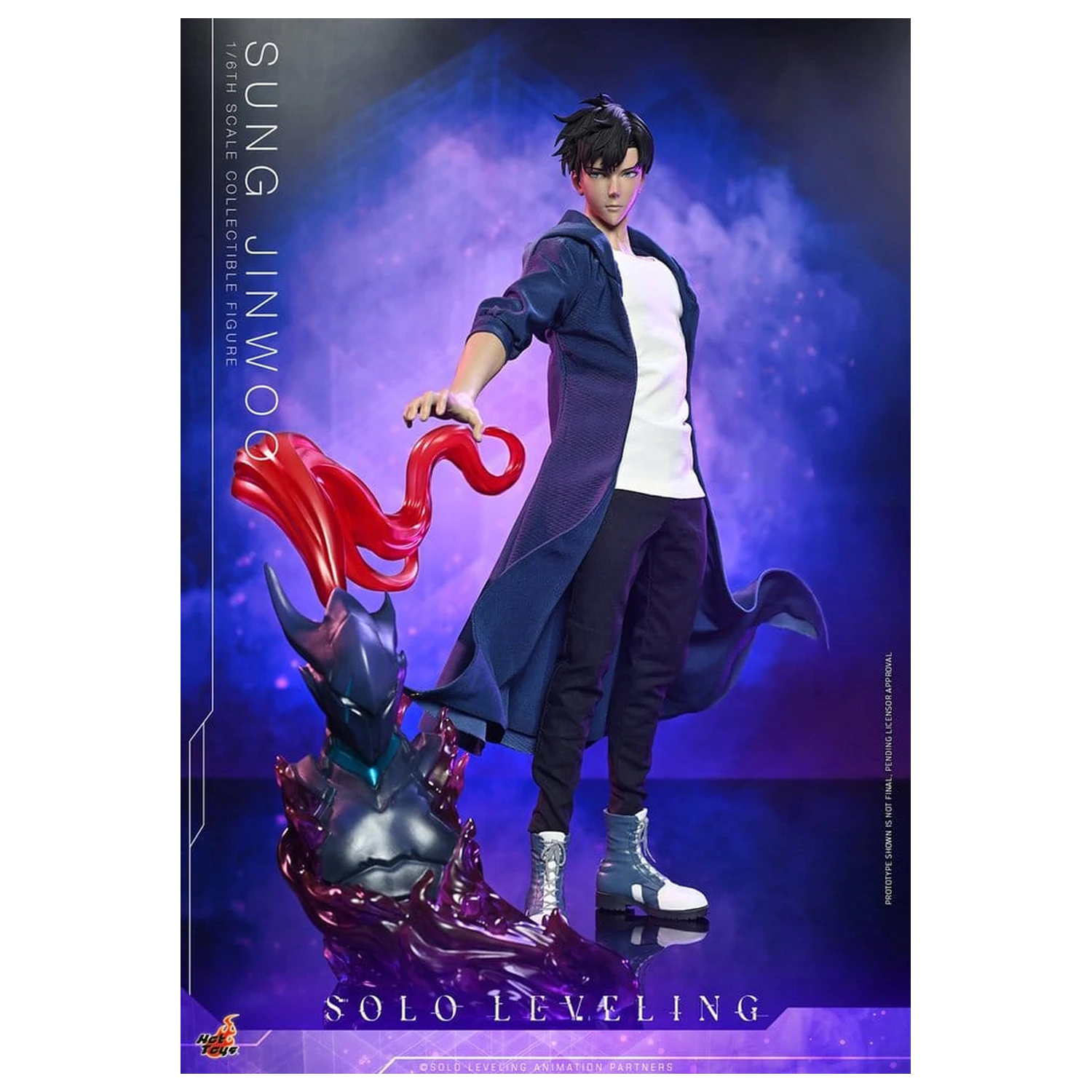 Solo Leveling 1/6 Sung Jinwoo akciófigura 32 cm termékfotó