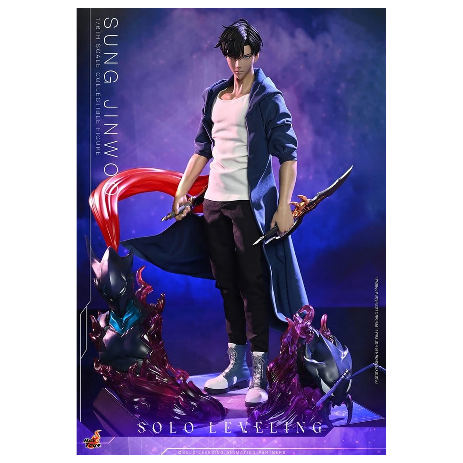 Solo Leveling 1/6 Sung Jinwoo akciófigura 32 cm termékfotó
