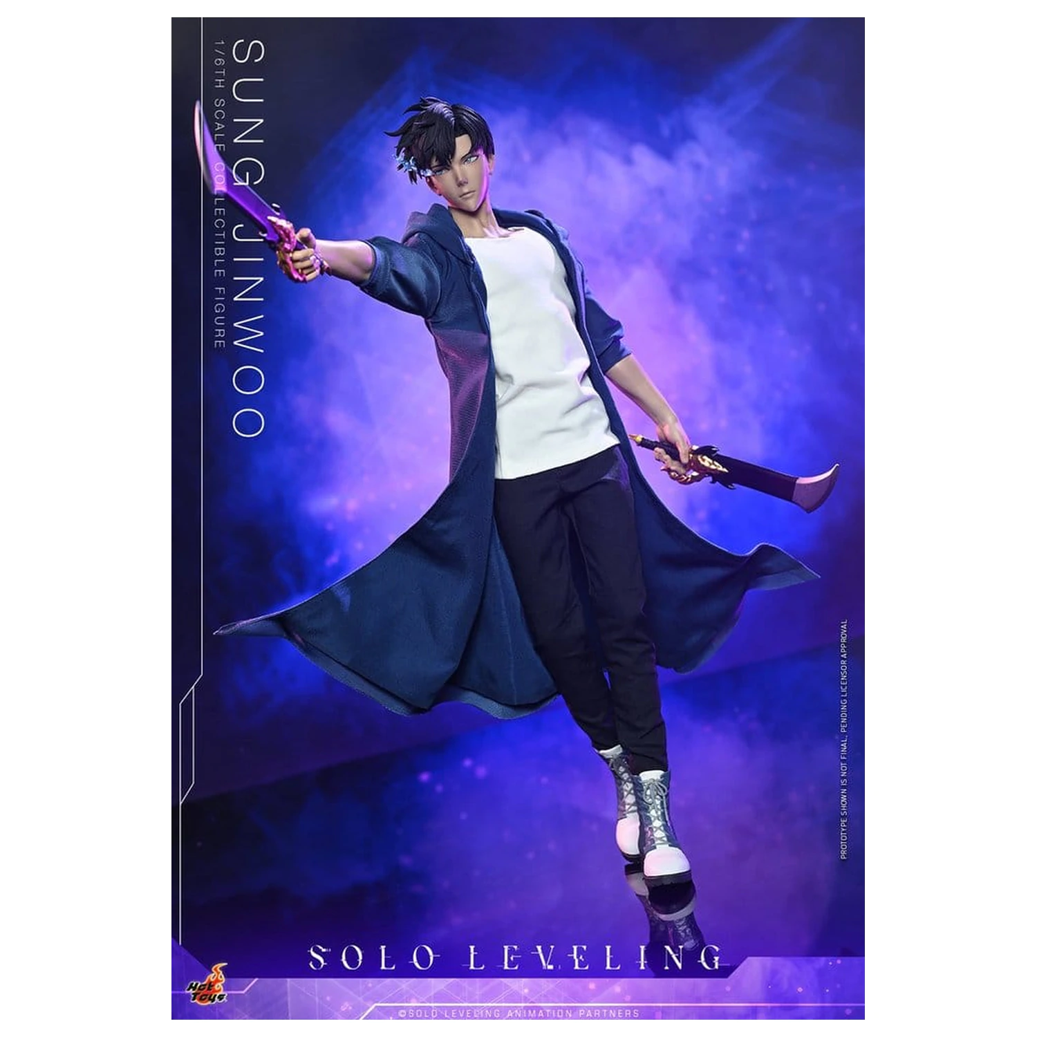 Solo Leveling 1/6 Sung Jinwoo akciófigura 32 cm termékfotó