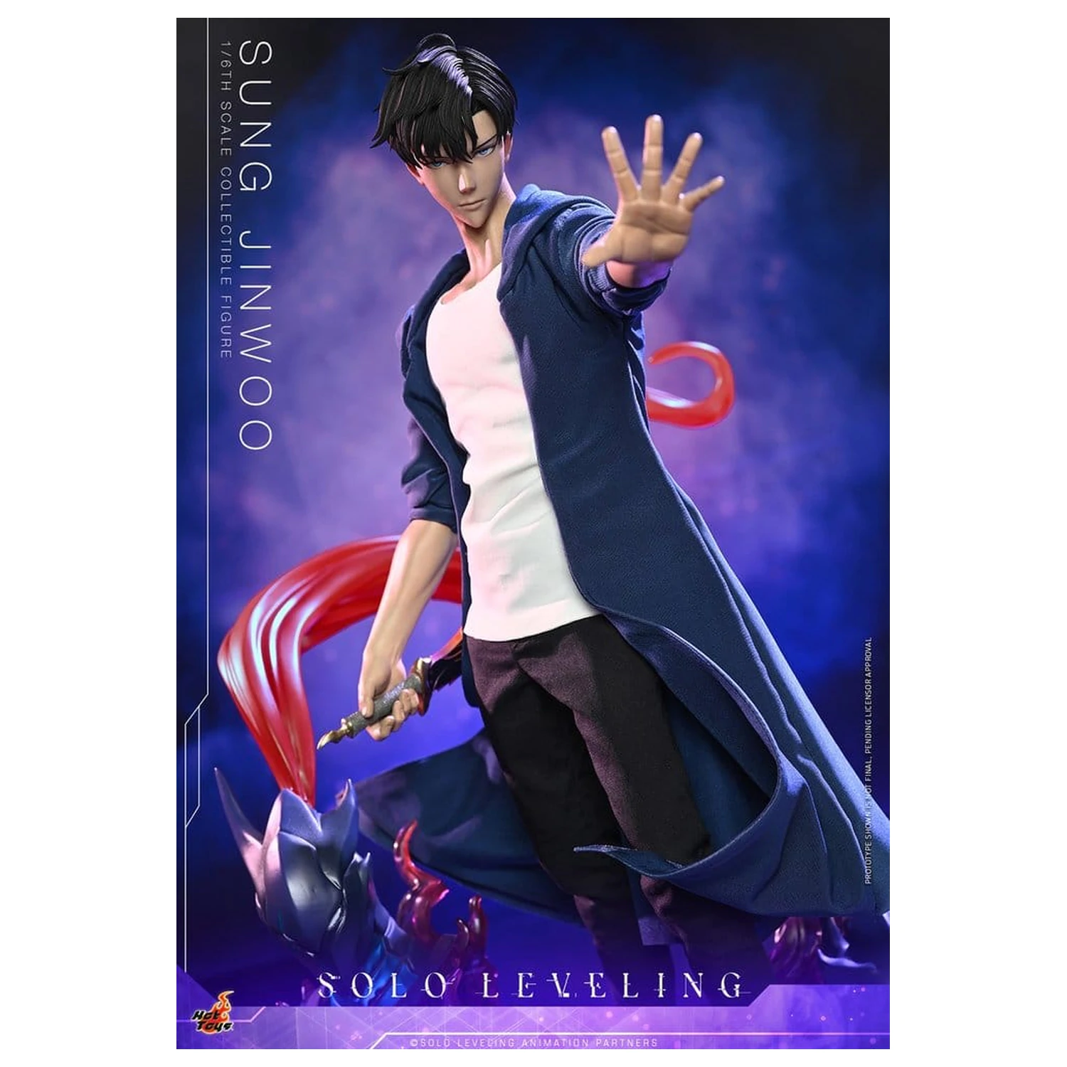 Solo Leveling 1/6 Sung Jinwoo akciófigura 32 cm termékfotó