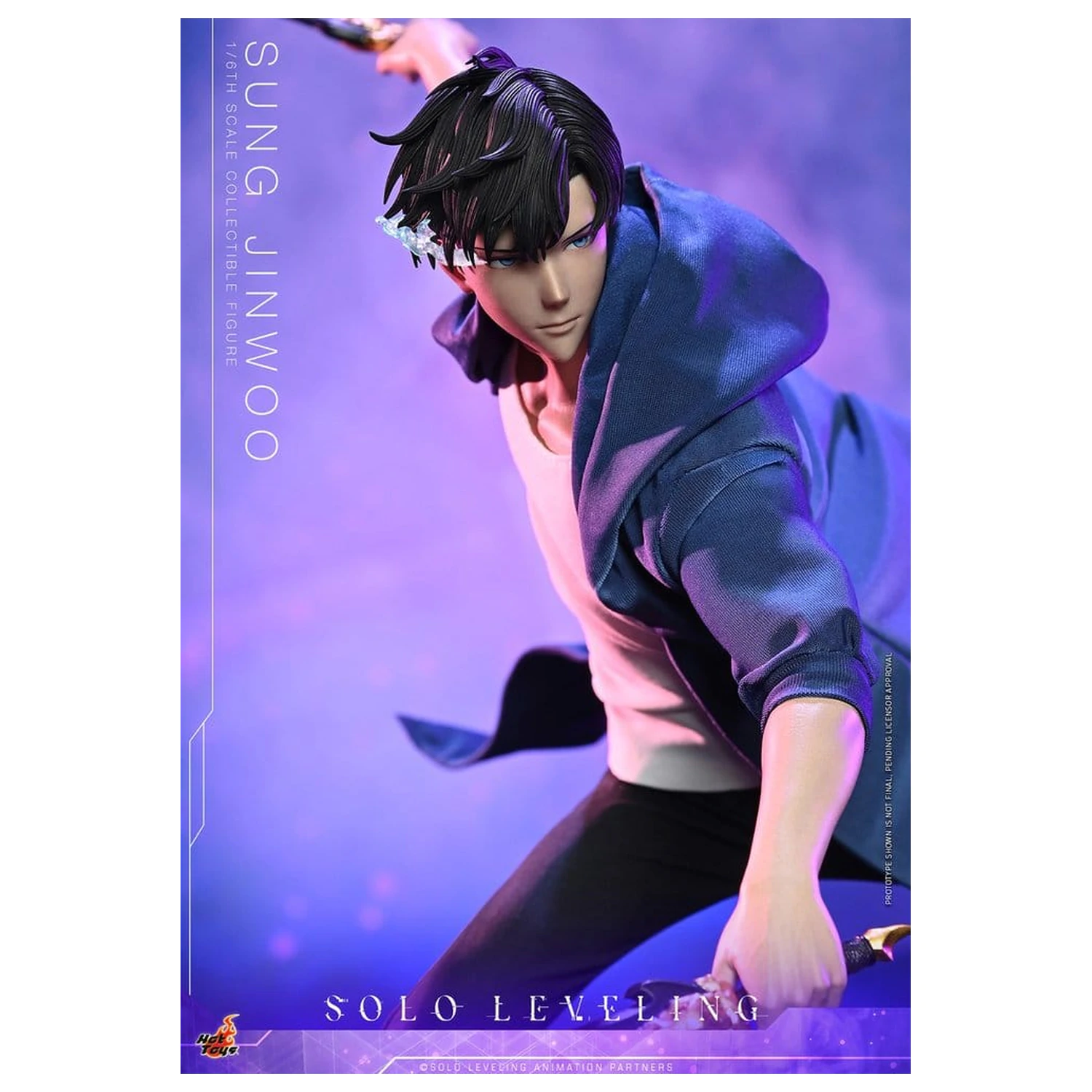 Solo Leveling 1/6 Sung Jinwoo akciófigura 32 cm termékfotó