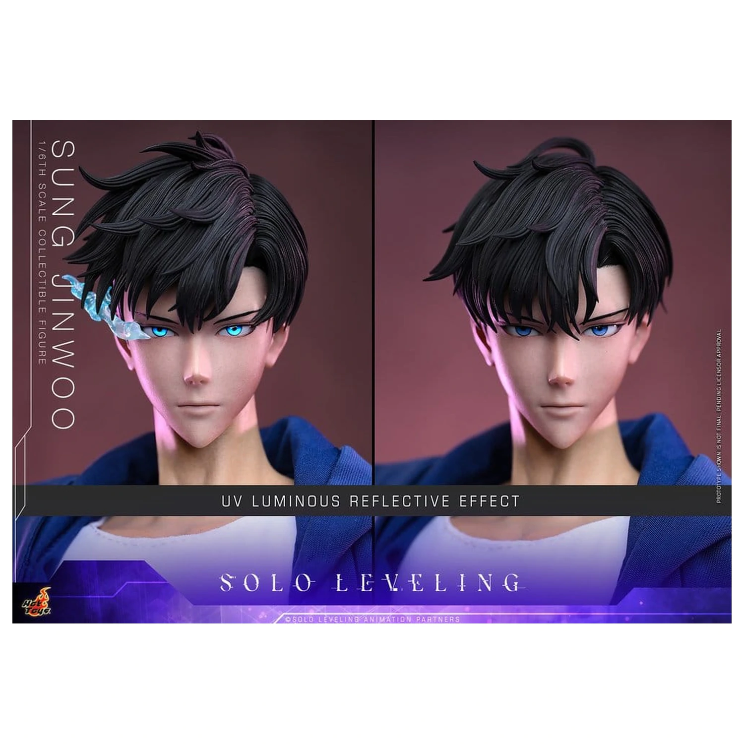 Solo Leveling 1/6 Sung Jinwoo akciófigura 32 cm termékfotó