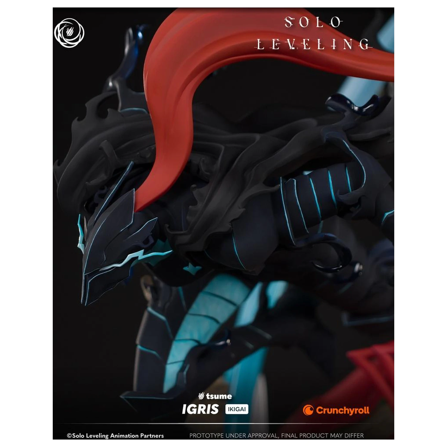 Solo Leveling Igris szobor figura Ikigai 1/6 By Tsume 56cm termékfotó