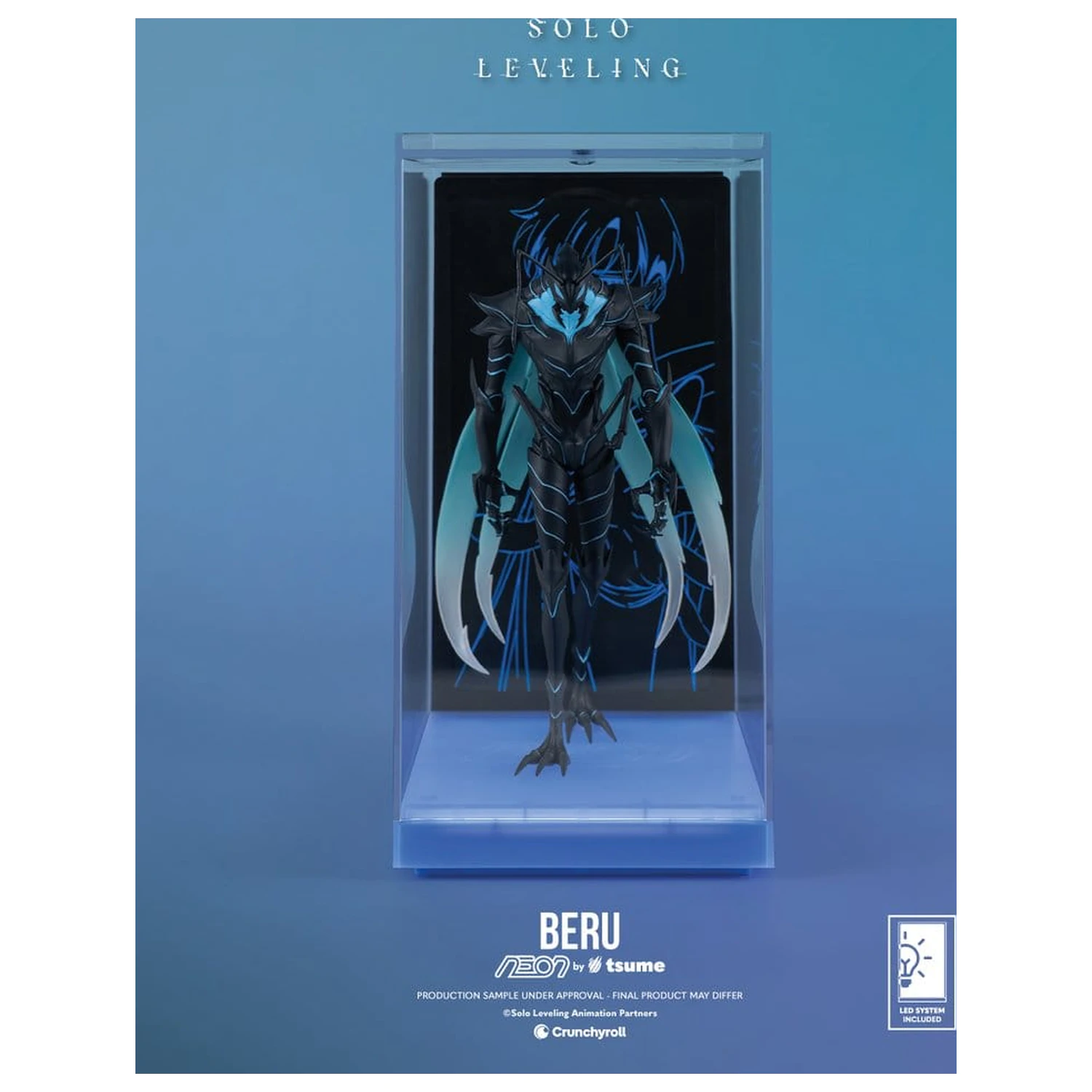 Solo Leveling Neon figura 1/9 Beru 20 cm termékfotó