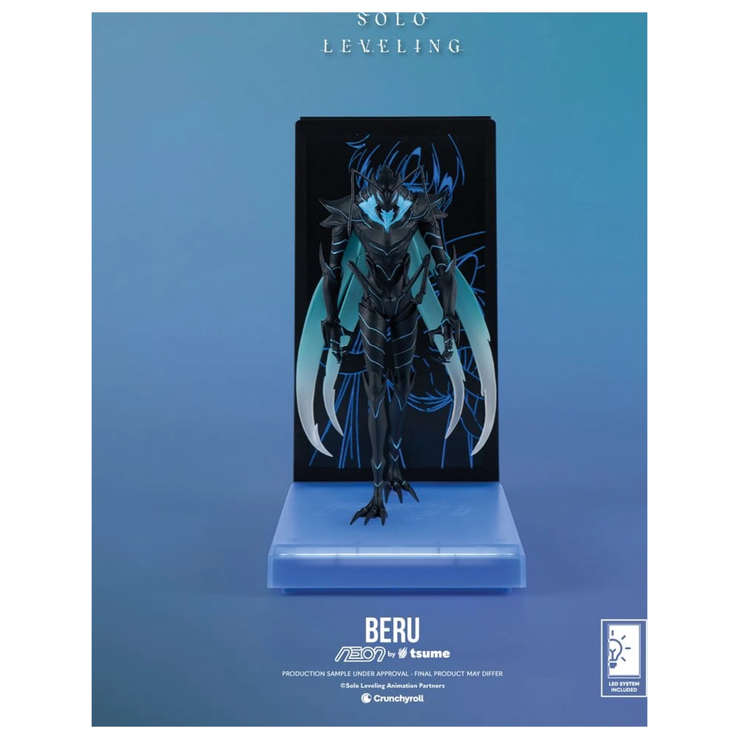 Solo Leveling Neon figura 1/9 Beru 20 cm termékfotó