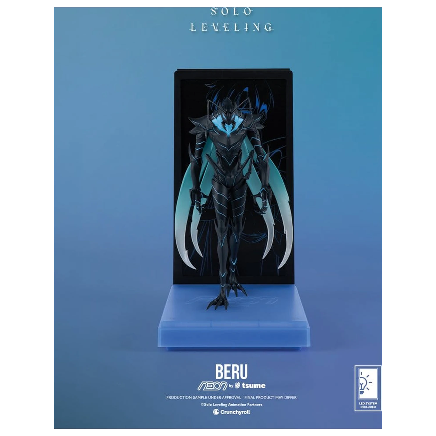 Solo Leveling Neon figura 1/9 Beru 20 cm termékfotó
