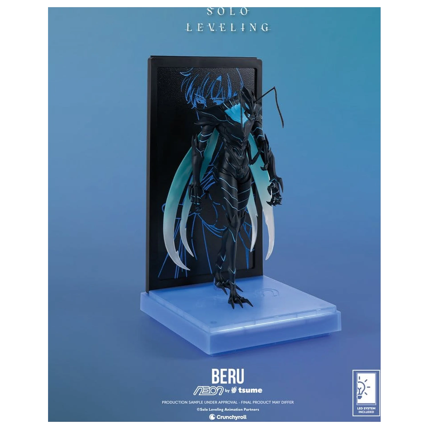 Solo Leveling Neon figura 1/9 Beru 20 cm termékfotó