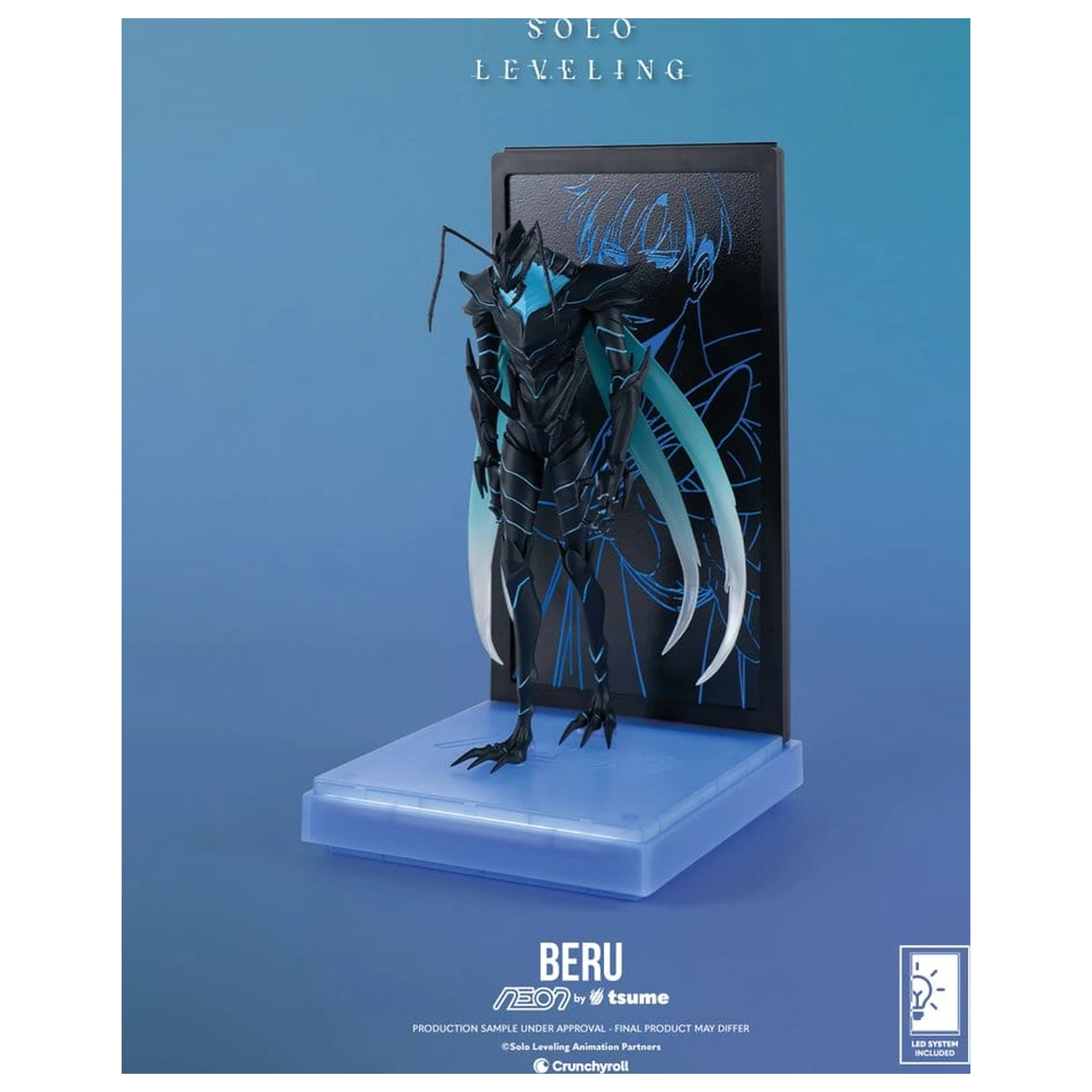 Solo Leveling Neon figura 1/9 Beru 20 cm termékfotó