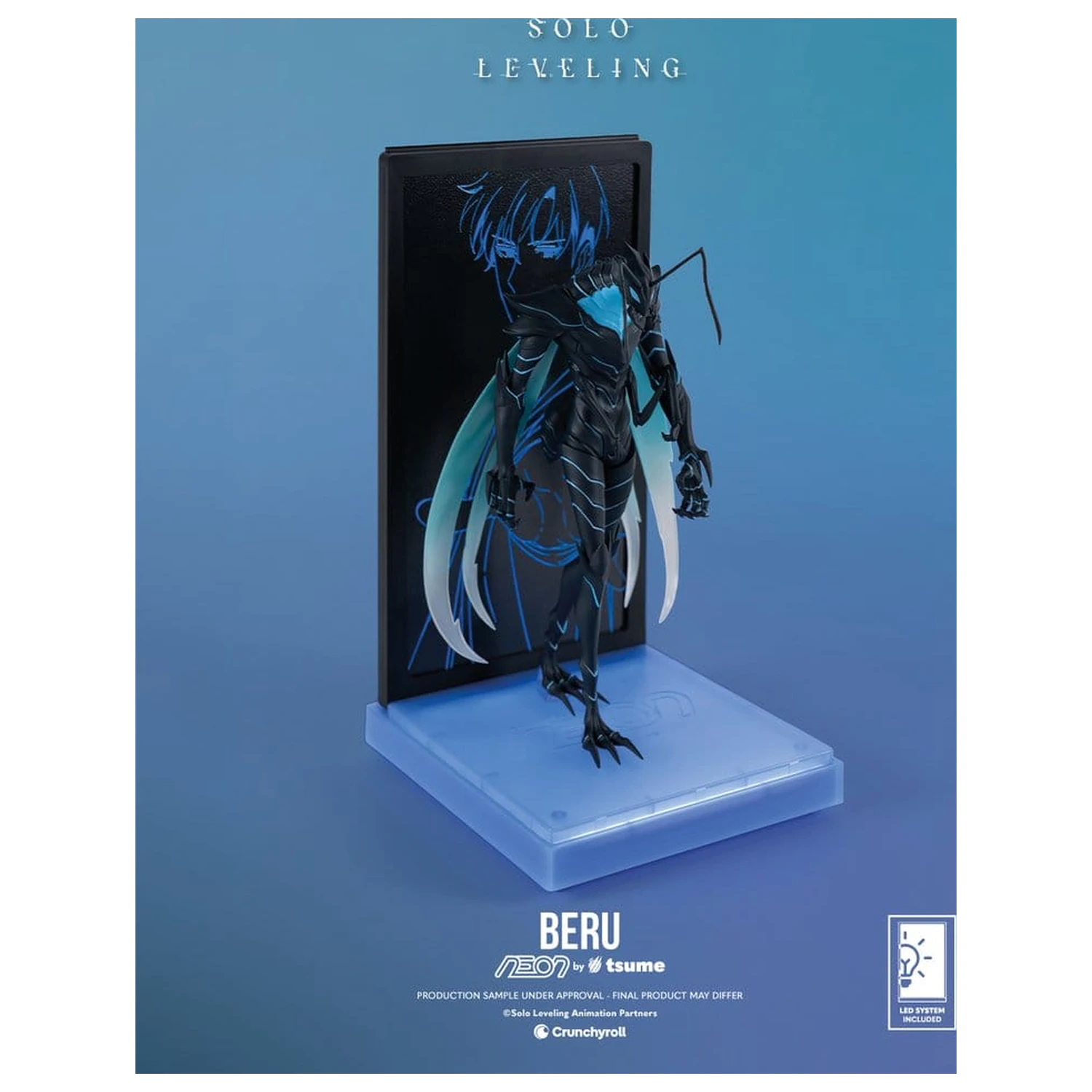 Solo Leveling Neon figura 1/9 Beru 20 cm termékfotó