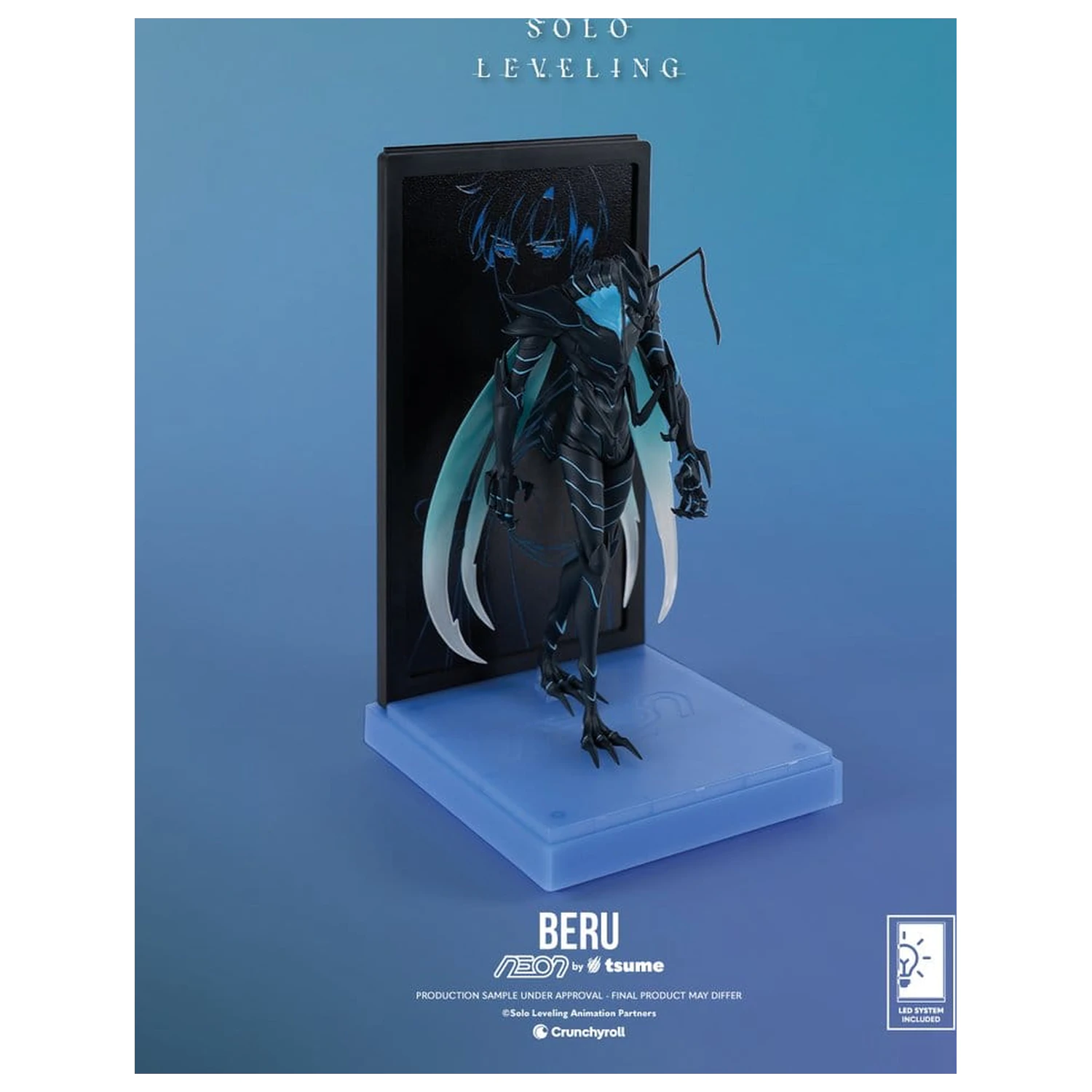 Solo Leveling Neon figura 1/9 Beru 20 cm termékfotó