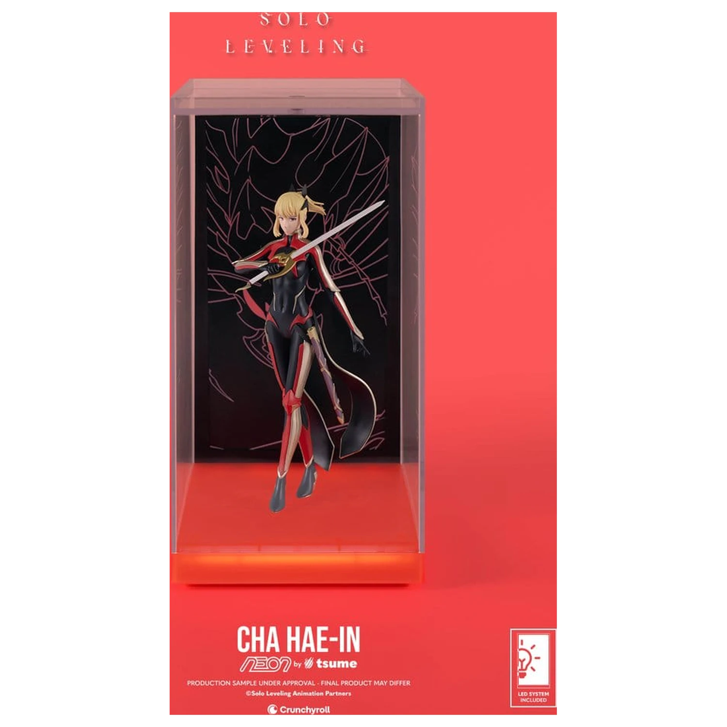 Solo Leveling Neon figura 1/9 Cha Hae-In 20 cm termékfotó