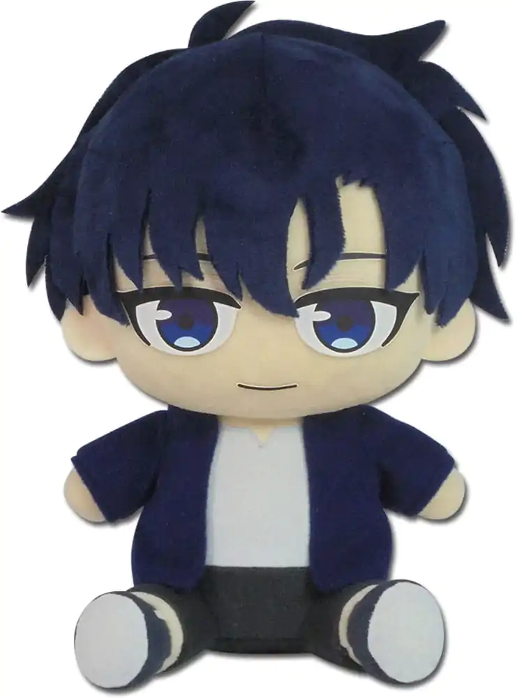 Solo Leveling Sung Jinwoo Sitting plüss figura 18 cm termékfotó