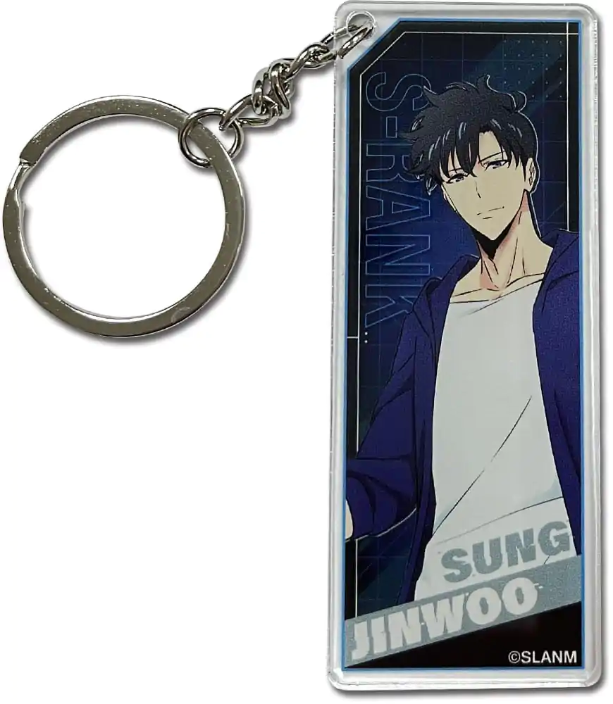 Solo Leveling Sung Jinwoo Stand Art kulcstartó termékfotó
