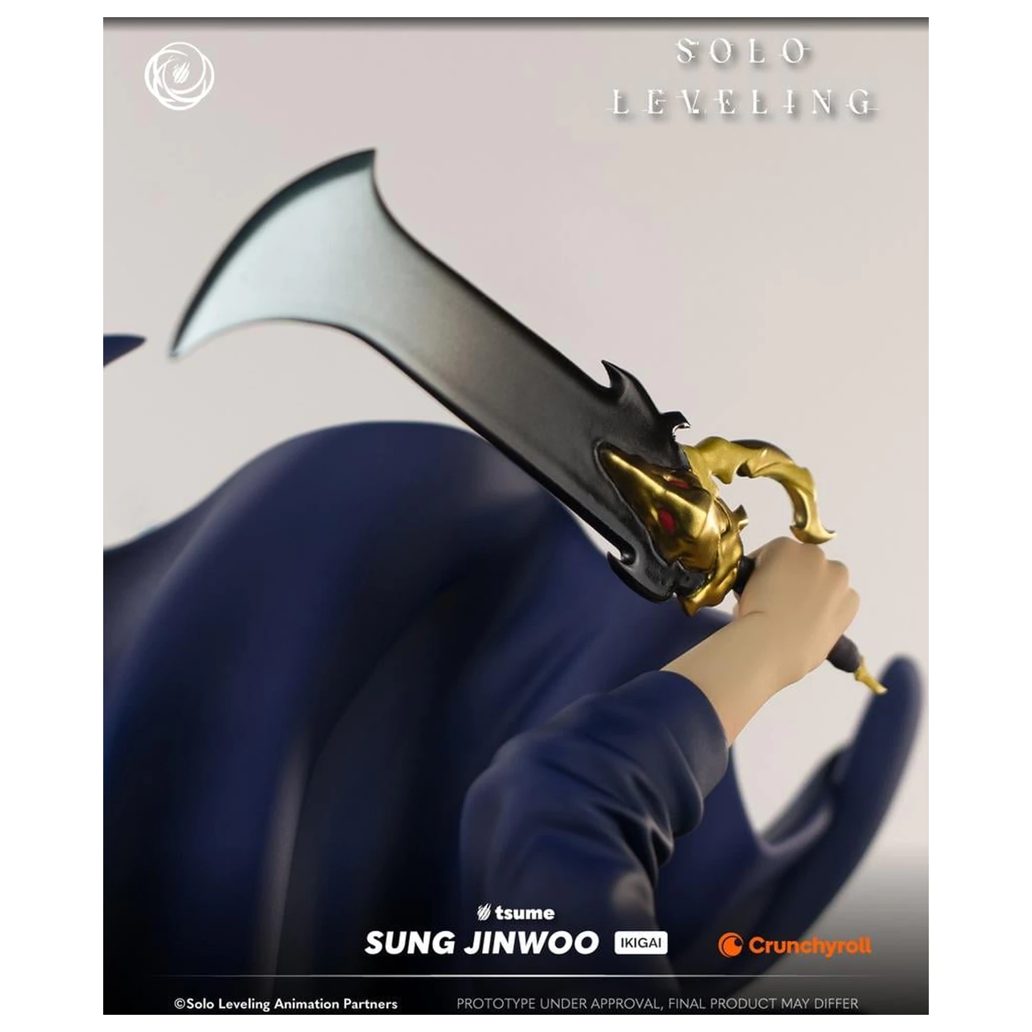 Solo Leveling Sung Jinwoo szobor figura Ikigai 1/6 By Tsume 44cm termékfotó