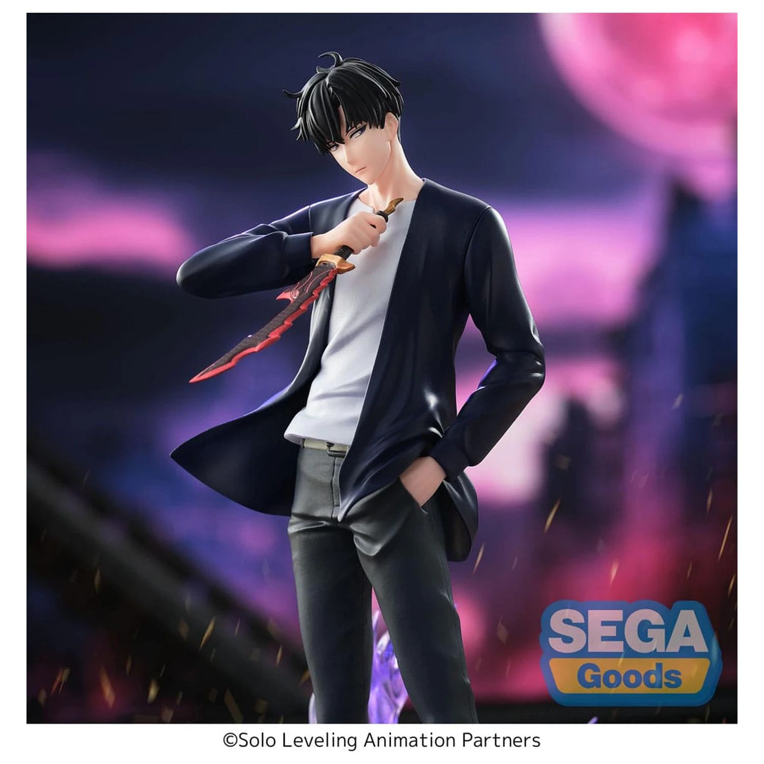 Solo Leveling XrossLink Sung Jinwoo PVC szobor figura 18 cm termékfotó