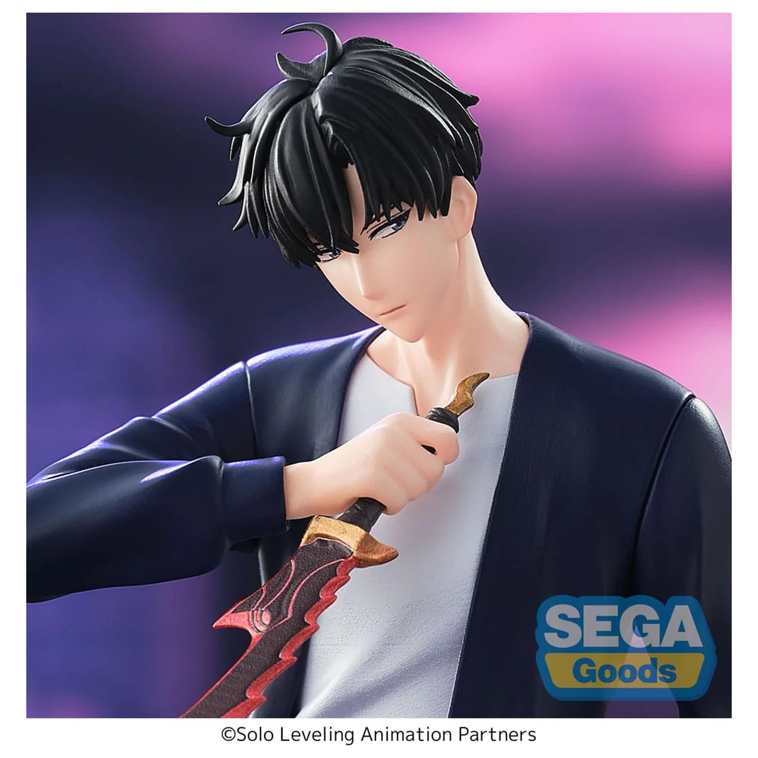 Solo Leveling XrossLink Sung Jinwoo PVC szobor figura 18 cm termékfotó