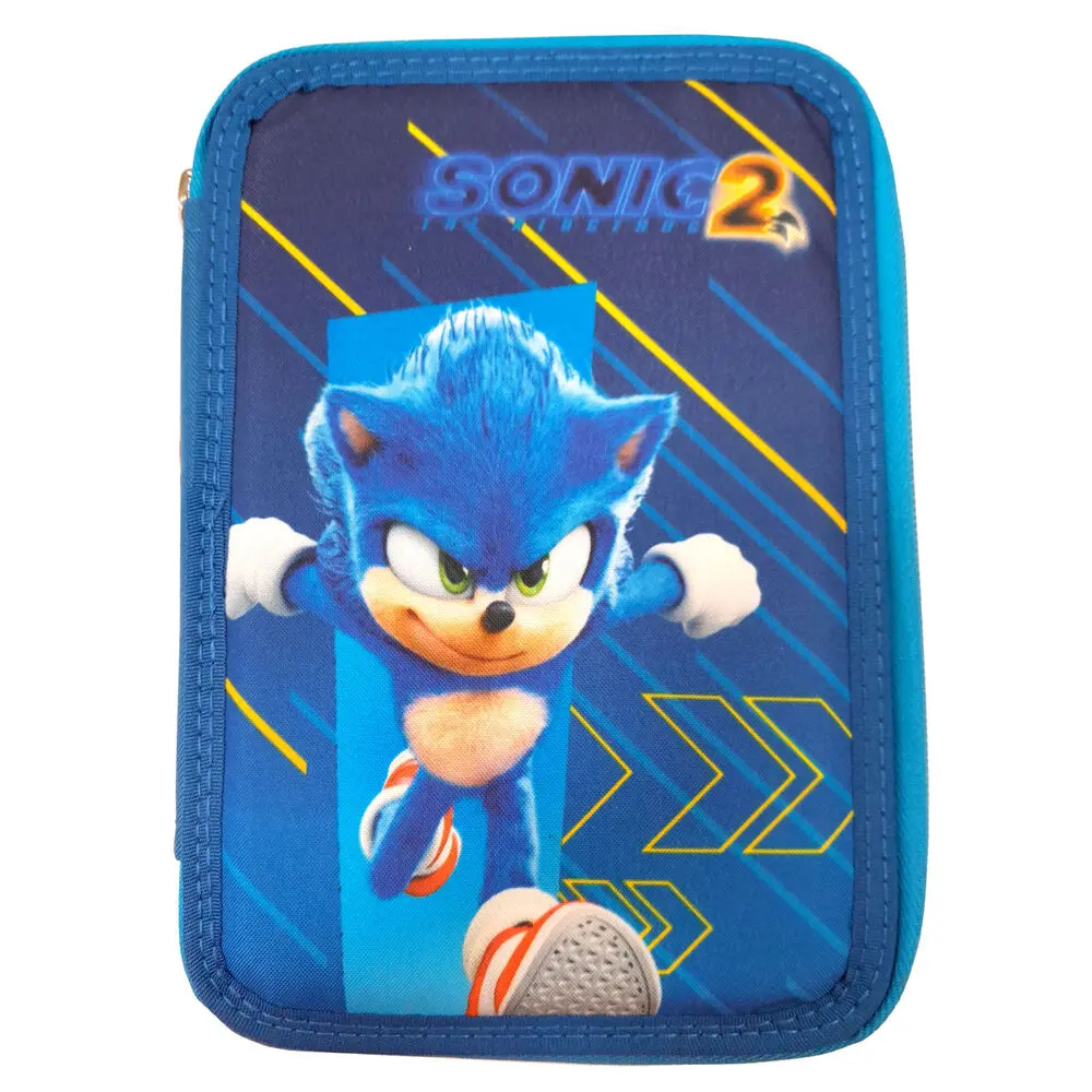 Sonic 2 töltött dupla tolltartó termékfotó