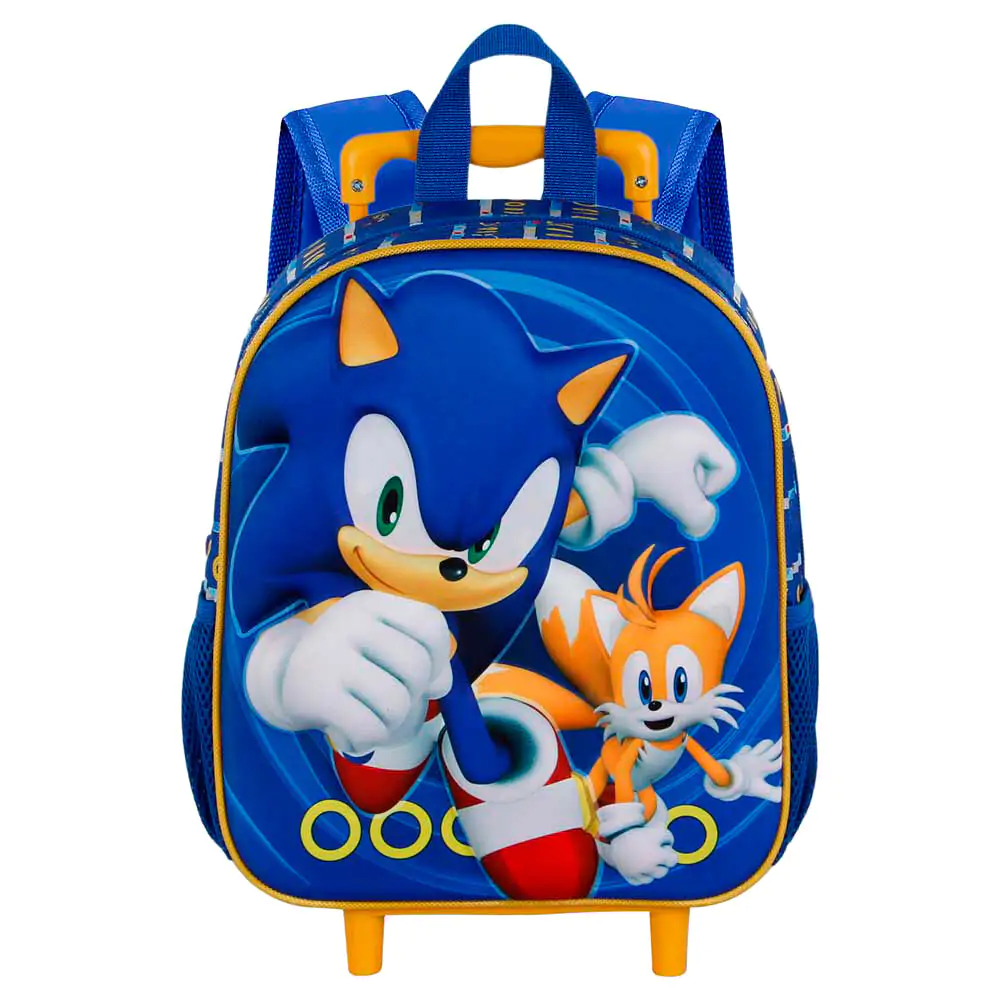 Sonic 2 Tails 3D gurulós táska 31cm termékfotó