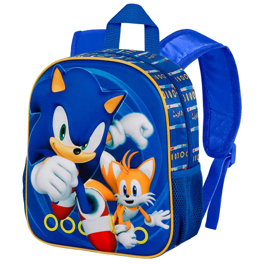 Sonic 2 Tails 3D táska hátizsák 31cm termékfotó