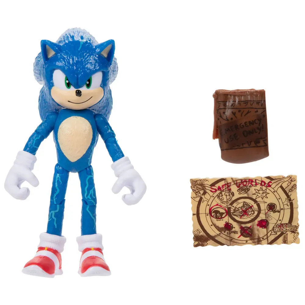Sonic 2 Wawe 2 Sonic figura 10 cm termékfotó