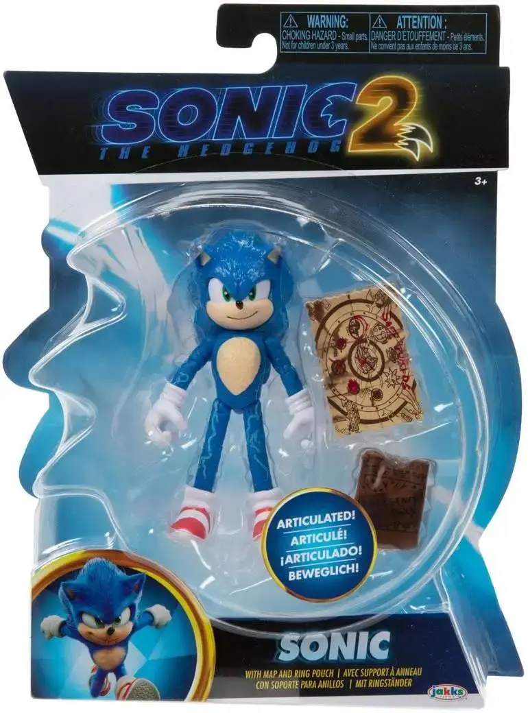Sonic 2 Wawe 2 Sonic figura 10 cm termékfotó