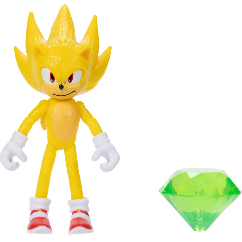 Sonic 2 Wawe 2 Super Sonic figura 10 cm termékfotó