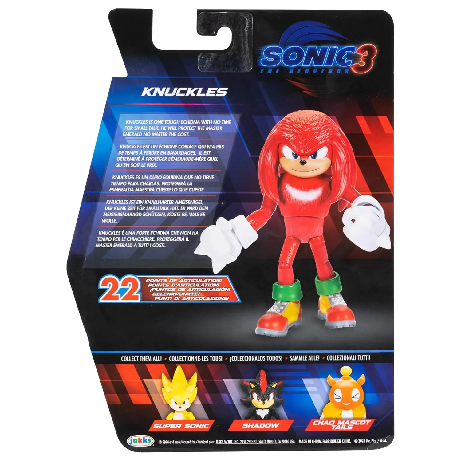 Sonic 3 figura - Knuckles termékfotó