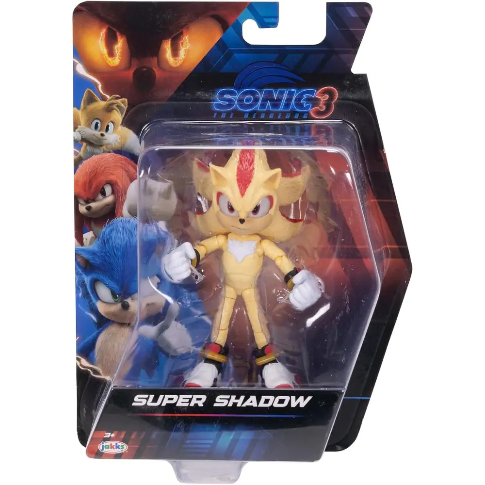 Sonic 3 Super Shadow figura 12,5cm termékfotó