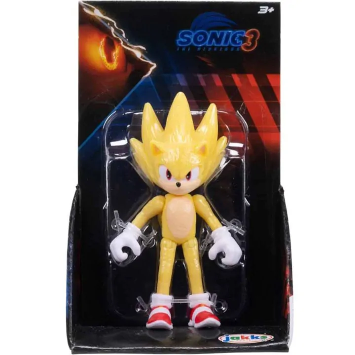 Sonic 3 The Movie Super Sonic figura 7cm termékfotó