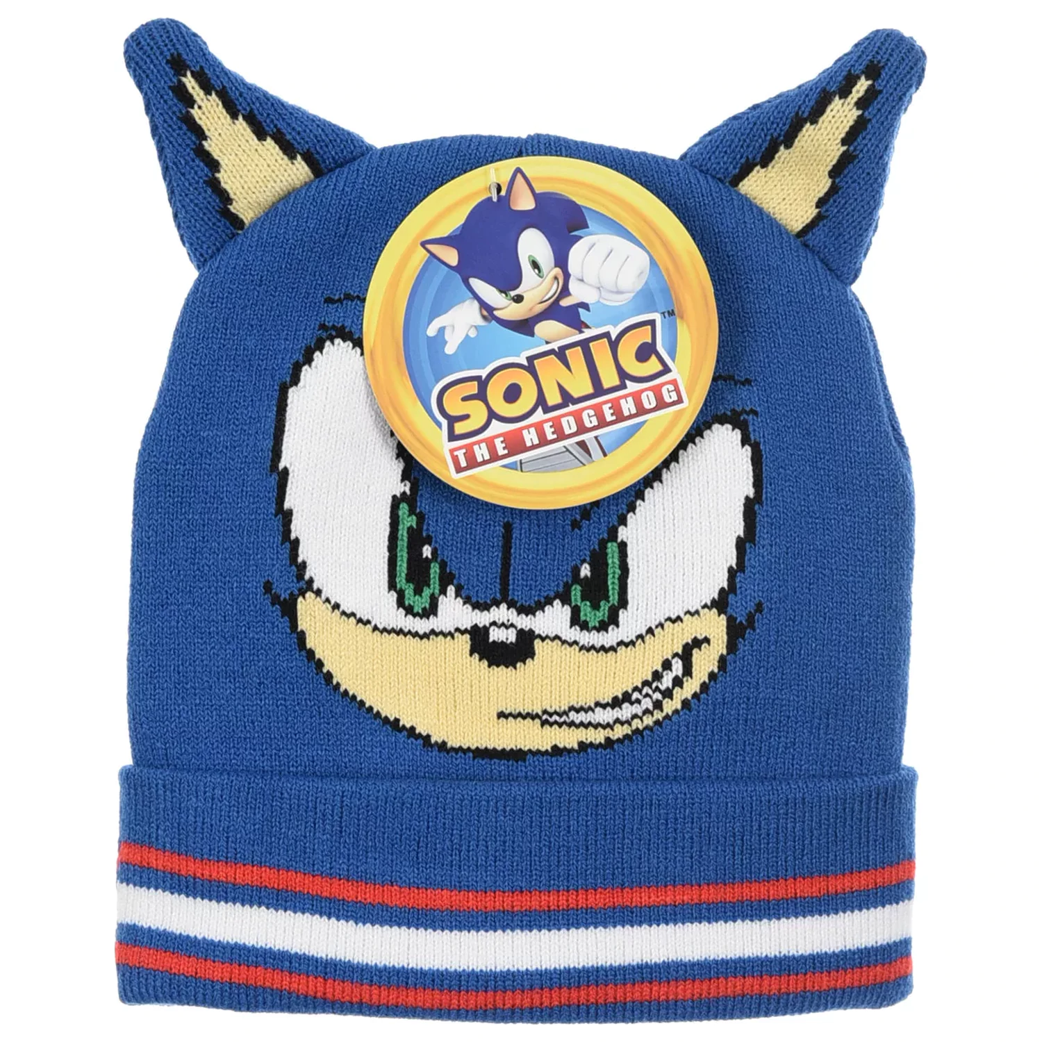 Sonic Blue Hero gyerek sapka 3D füllel 54 cm termékfotó