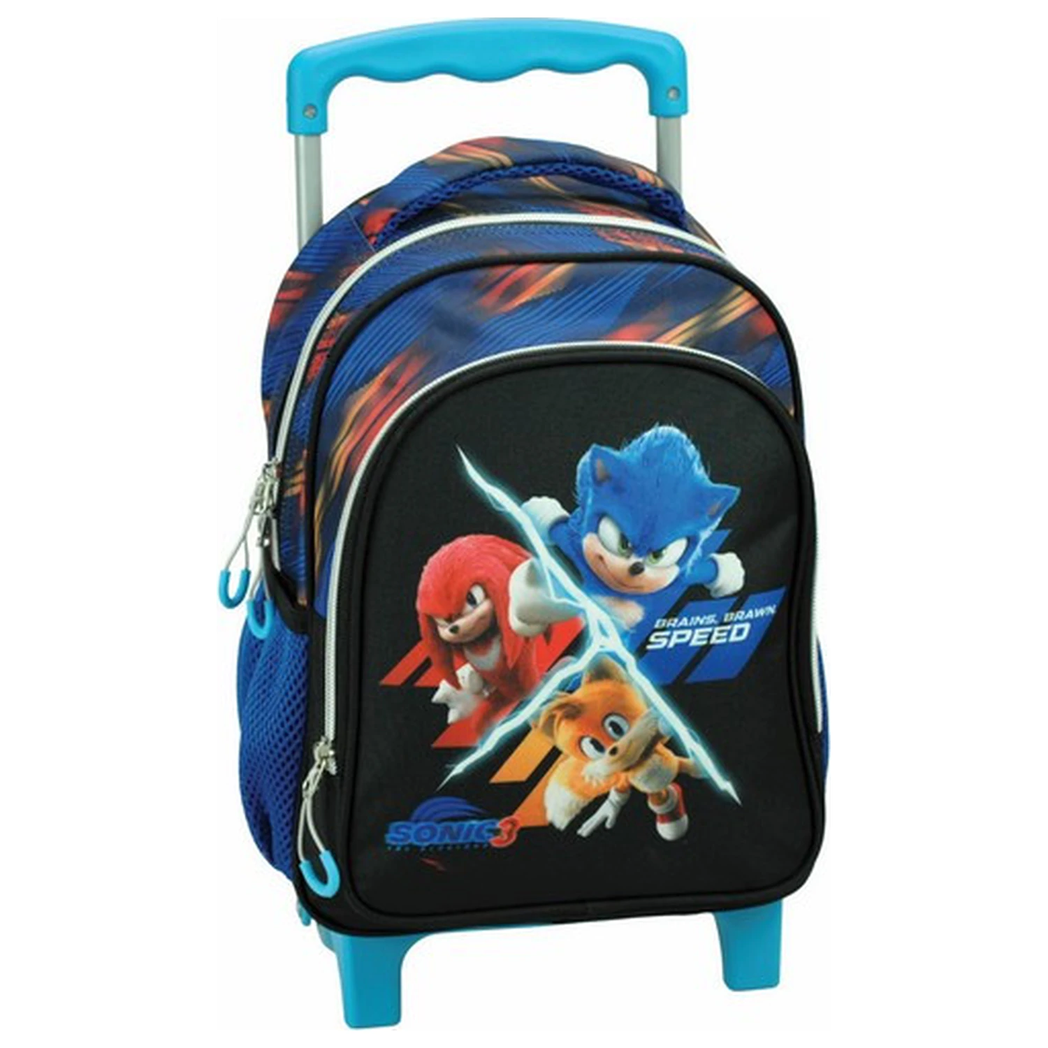 Sonic Brawn gurulós ovis hátizsák, táska 30 cm termékfotó