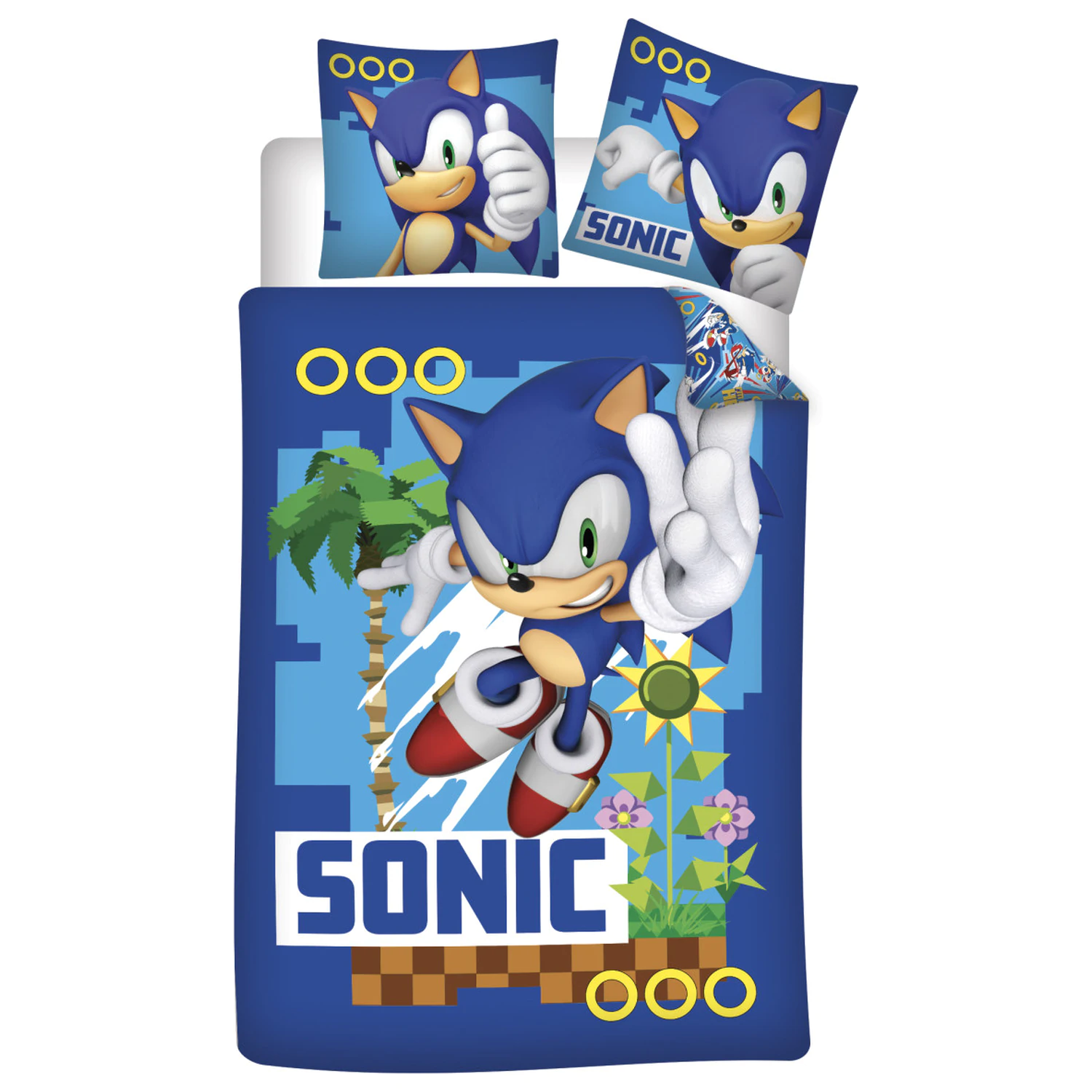 Sonic Coin Chase ágyneműhuzat termékfotó